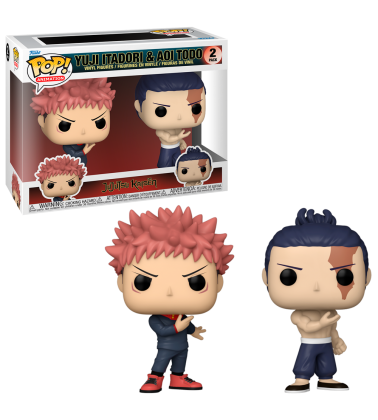 Funko POP Jujutsu Kaisen: 2PK Itadori & Todo