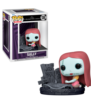 Funko POP Deluxe Pesadilla antes de Navidad 30th: Sally con tumba