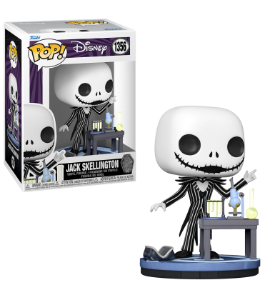 Funko POP Pesadilla antes de navidad 30 aniversario: Jack (lab)