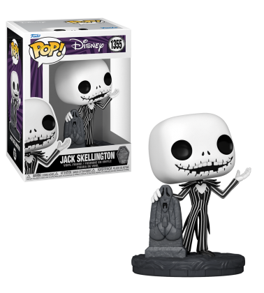 Funko POP Pesadilla antes de navidad 30 aniversario: Jack con tumba