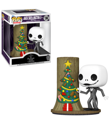 Funko POP Deluxe Pesadilla antes de navidad 30 aniversario: Jack w/C.Town Door