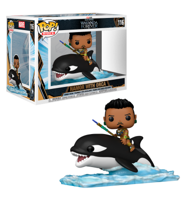 Funko POP SUPDLX Black Panther WF: Namor en Orca