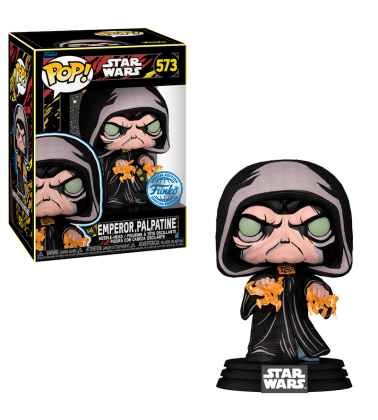 Funko POP Star Wars: Emperador Palpatine Retro (EXC)