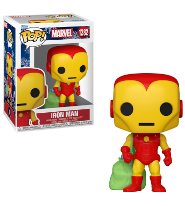 Funko POP Marvel Holiday: Iron Man w/Bag