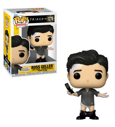 Funko POP Friends: Ross con pantalones de cuero