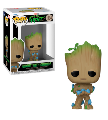 Funko POP I am Groot: Groot w/ Grunds