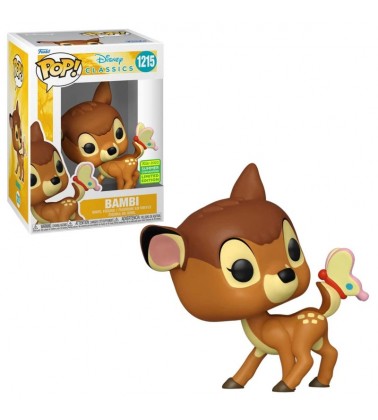 Funko POP Bambi: Bambi con mariposa (EXC)