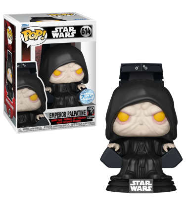 Funko POP Star Wars RotJ 40th: Emperador Palpatine Spectating (EXC)