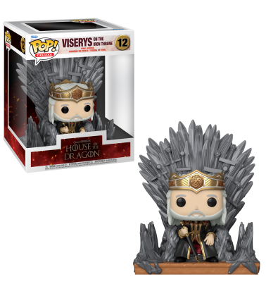 Funko POP Deluxe House of the Dragon: Viserys on Throne