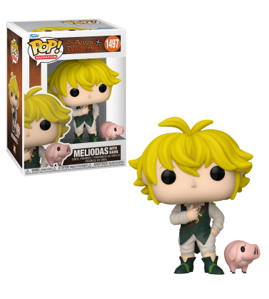 Funko POP Seven Deadly Sins: Meliodas y Hawk