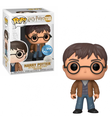 Funko POP Harry Potter: Harry con dos varitas (EXC)