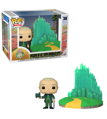 Funko POP Town Mago de Oz 85th: Emerald City con Wizard