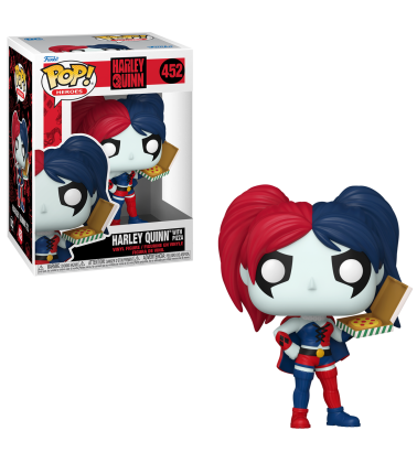 Funko POP DC Harley Quinn: Harley w/Pizza