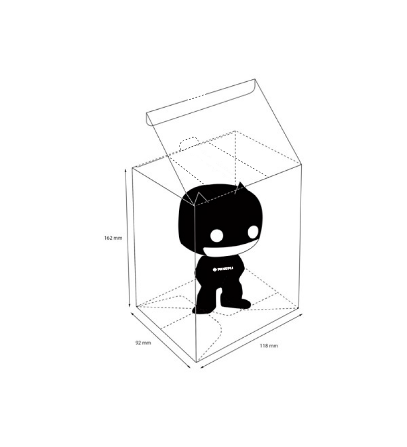 Medidas caja protectora funko pop