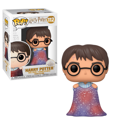 Funko POP Harry Potter: Harry con capa de invisibilidad
