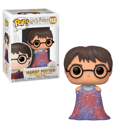 Funko POP Harry Potter: Harry con capa de invisibilidad