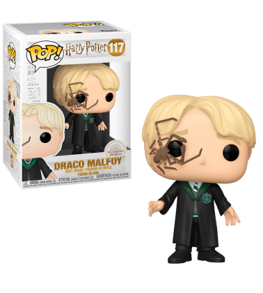 Funko POP Harry Potter: Malfoy con araña