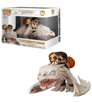 Funko Ride HP: Dragon G. con Harry, Ron, & Hermione