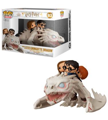 Funko Ride HP: Dragon G. con Harry, Ron, & Hermione