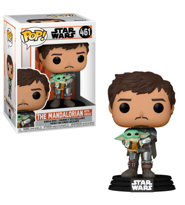 Funko POP The Mandalorian: Mando con Grogu