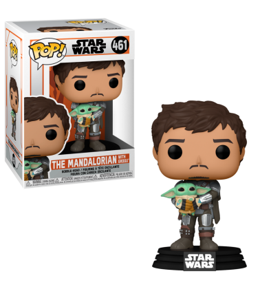 Funko POP The Mandalorian: Mando con Grogu