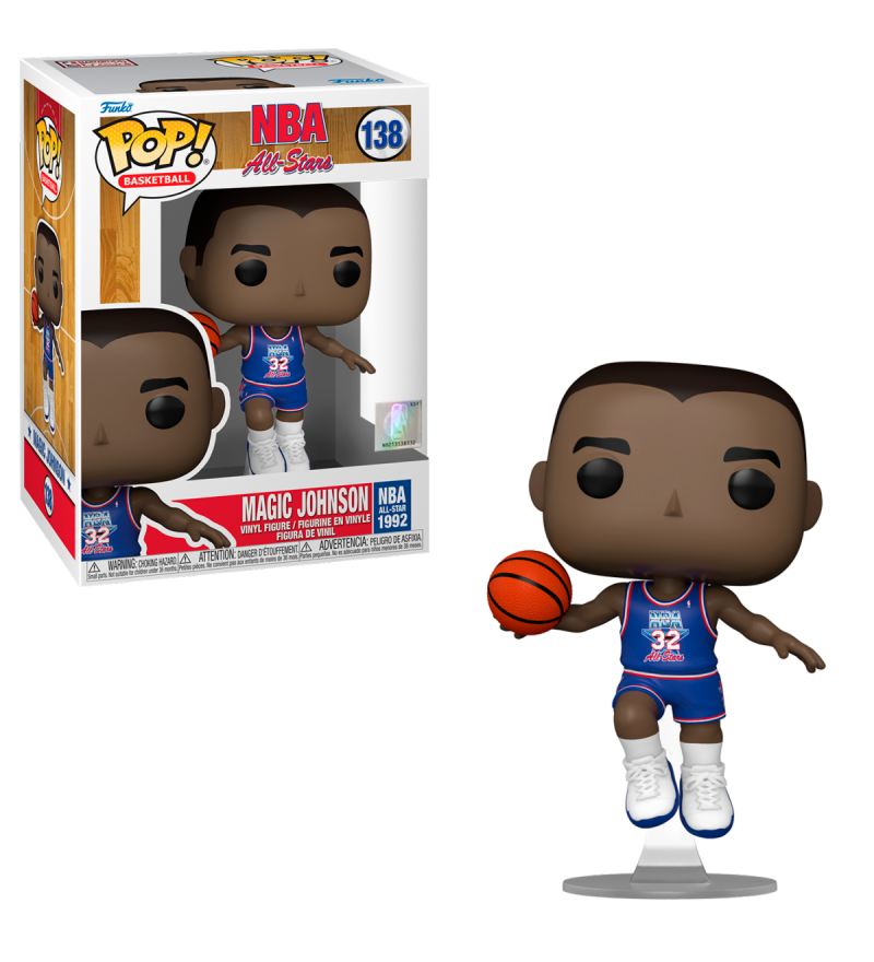 Funko POP NBA: Legends- Magic Johnson(Lakers Home)