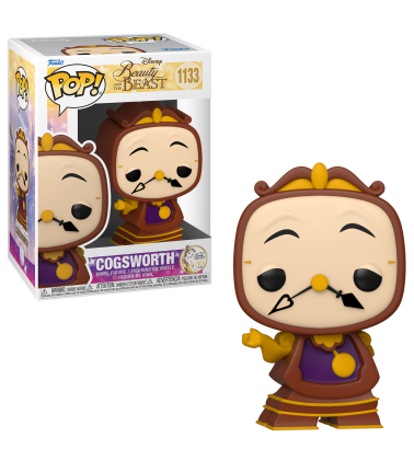 Funko POP La bella y la bestia: Cogsworth