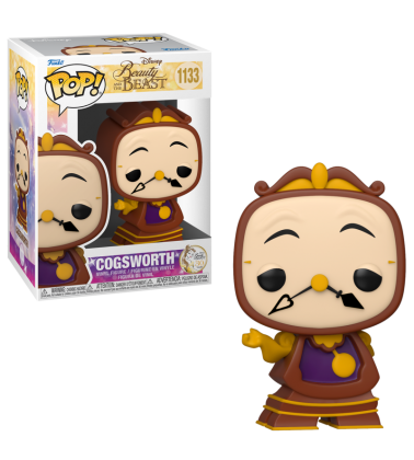 Funko POP La bella y la bestia: Cogsworth