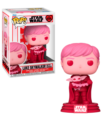 Funko POP Star Wars Valentines: Luke y Grogu