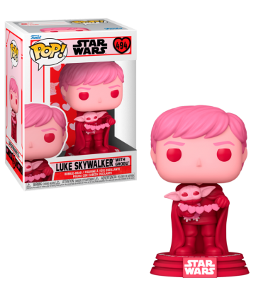 Funko POP Star Wars Valentines: Luke y Grogu