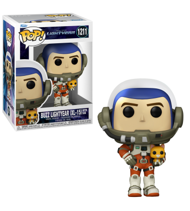 Funko POP Lightyear: Buzz con Sox (XL-15 Suit)