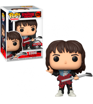 Funko POP Stranger Things S4: Eddie with Guitar (EXC)