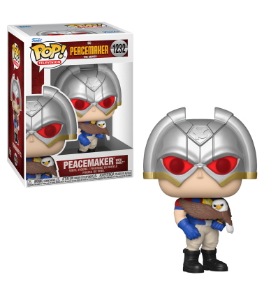 Funko POP DC Peacemaker: Peacemaker con Eagly