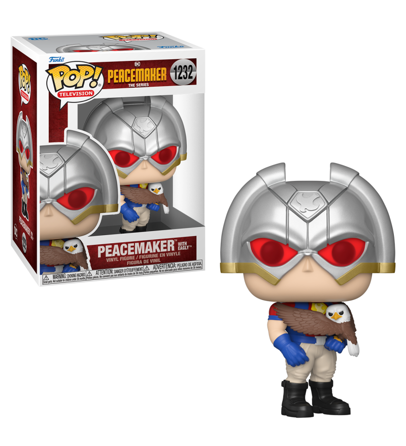 Funko POP DC Peacemaker: Peacemaker con Eagly