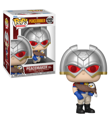 Funko POP DC Peacemaker: Peacemaker con Eagly