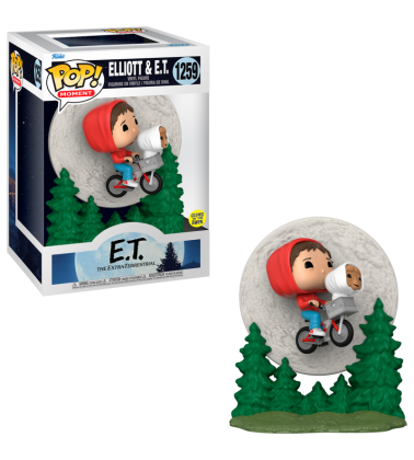Funko POP Moment E.T. 40th: Elliott and ET Flying (GW)