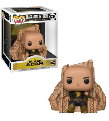 Funko POP Deluxe Black Adam: Black Adam en trono