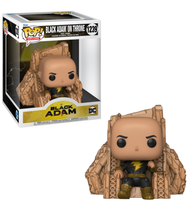 Funko POP Deluxe Black Adam: Black Adam en trono