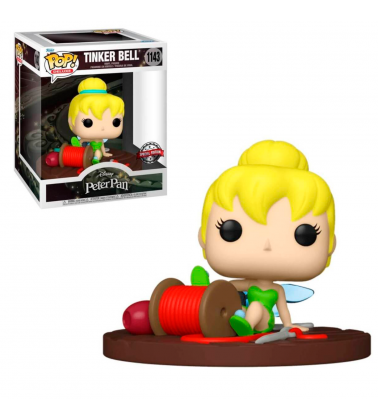 Funko POP Deluxe Peter Pan: Campanilla con carrete (EXC)