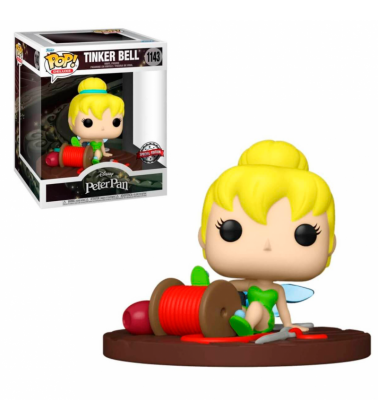 Funko POP Deluxe Peter Pan: Campanilla con carrete (EXC)