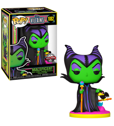 Funko POP Disney Villains: Maleficent Blacklight (EXC)