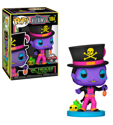 Funko POP Disney Villains: Dr. Facilier Blacklight (EXC)