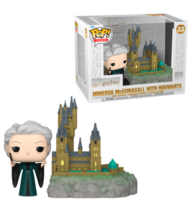 Funko POP Town HP CoS20th: Minerva con Hogwarts