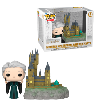 Funko POP Town HP CoS20th: Minerva con Hogwarts