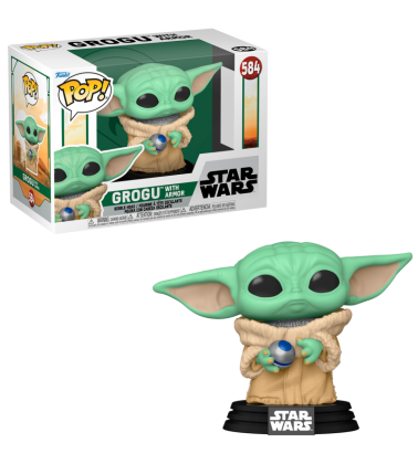 Funko POP BOBF: Grogu con armadura