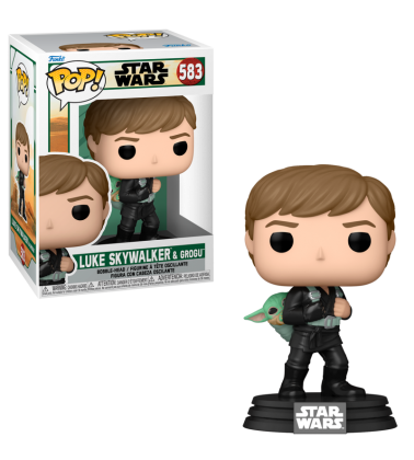 Funko POP BOBF: Luke con Grogu