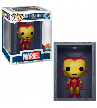 Funko POP Deluxe Hall of Armon Iron Man: Model 4 (EXC)