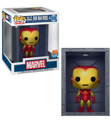 Funko POP Deluxe Hall of Armon Iron Man: Model 4 (EXC)