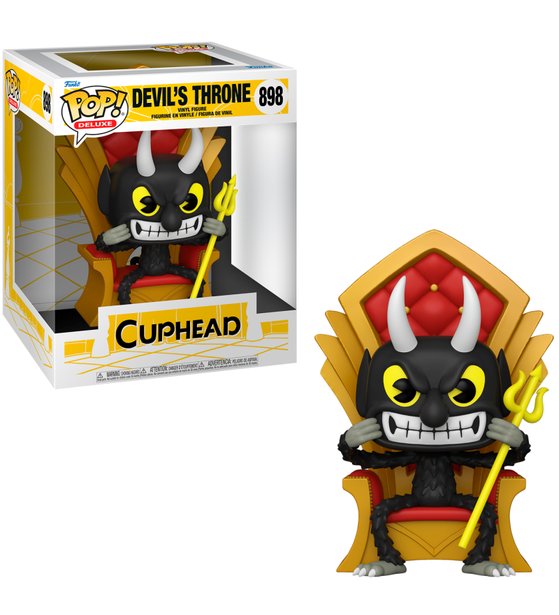 Funko POP Deluxe Cuphead: Devil in Chair