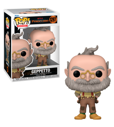 Funko POP Pinocchio Netflix: Geppeto